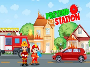 Pretend Play Fire Station Game Image