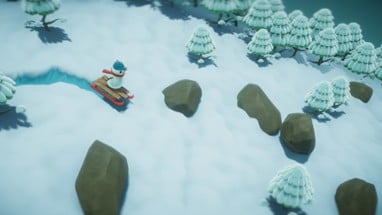 The Snowman's Journey Image