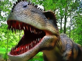 Dinosaurs Scary Teeth Puzzle Image