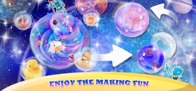 Fluffy Galaxy Slime Ball Image