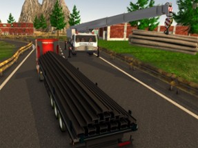 Heavy Truck Transport Driver Image