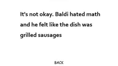 Baldi's Loves Sausage Image