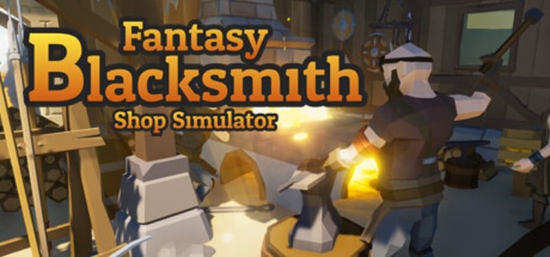 Fantasy Blacksmith Shop Simulator Game Cover