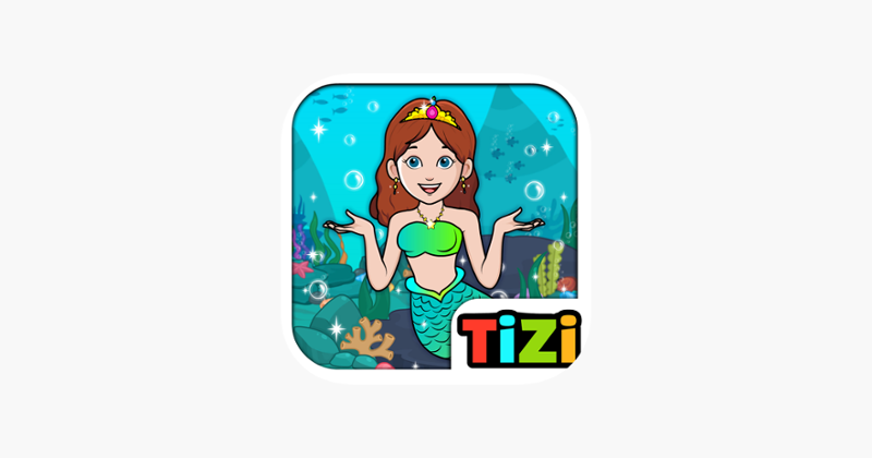 Tizi Town Little Mermaid Games Game Cover