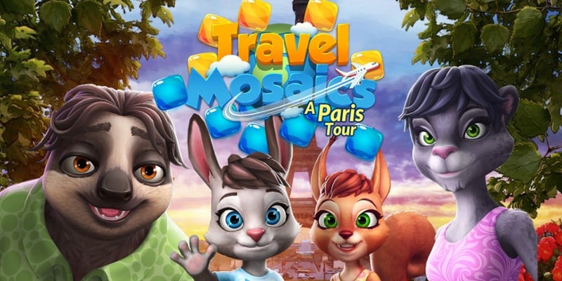 Travel Mosaics: A Paris Tour Game Cover