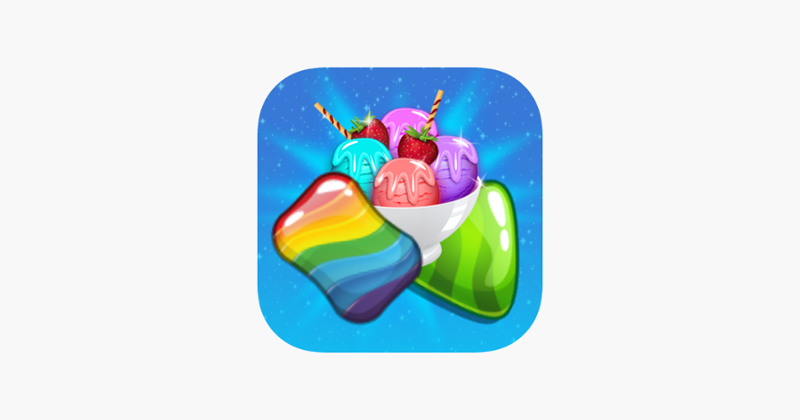 Ice Cream Paradise :Sweet Match3 Puzzle Free Games Game Cover