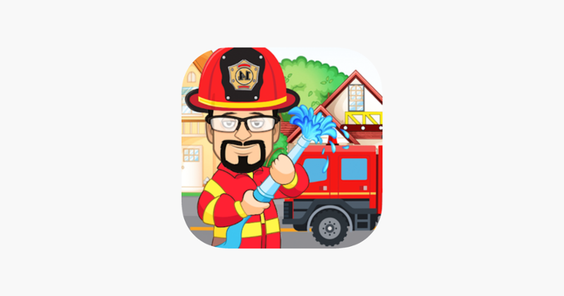 Pretend Play Fire Station Game Game Cover