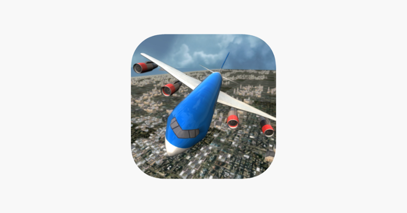 Airplane Pilot Flight Sim 3D Game Cover