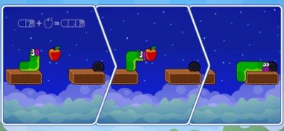 Apple Worm: Logic Puzzle Image