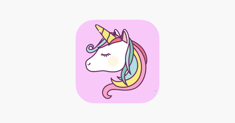 Cute Unicorn Coloring Drawing Book for Girl Game Cover