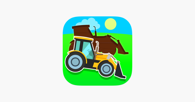 Diggers. Easy Puzzles for Babies Game Cover
