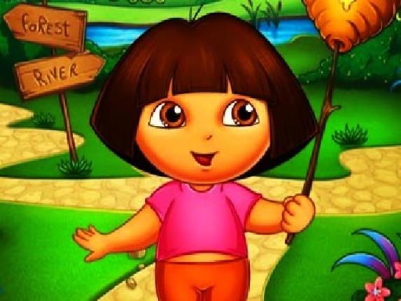 Dora The Explorer Jigsaw Puzzle Game Cover