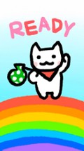 Kitty over the Rainbow Image