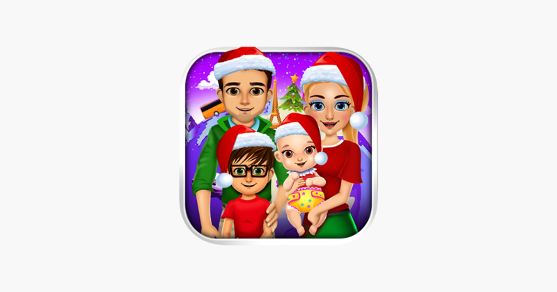Little Christmas Santa Vacation Salon - baby xmas doctor spa games! Game Cover