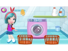 Washing Clothes With Nana Image
