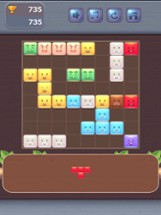 Block Puzzle - Cute Emoji Image