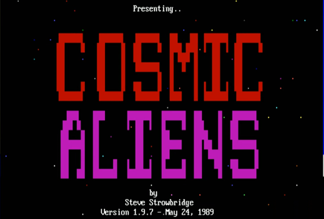 Cosmic Aliens Game Cover