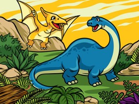 Antient Dinosaurs Memory Image