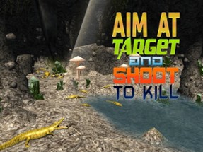 Crocodile Hunter Simulator 3D – kill deadly predator in this shooting simulation game Image