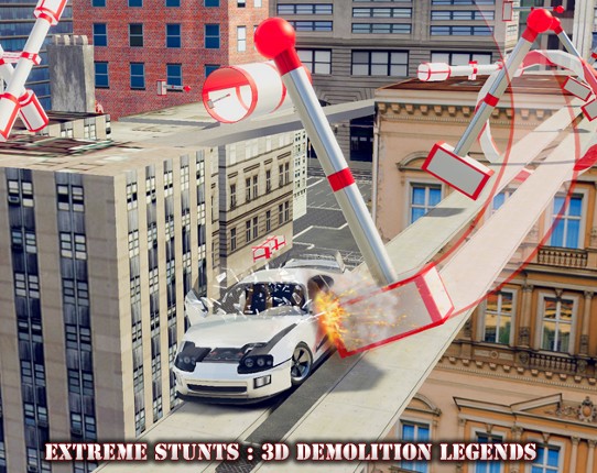 Extreme Stunts : 3D Car Demolition Legends Game Cover