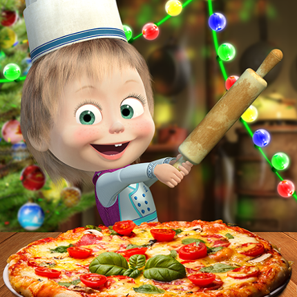Masha and the Bear Pizza Maker Game Cover
