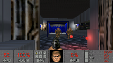 The Ultimate Doom Clone E1M1 Image