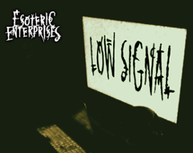 Low Signal Image