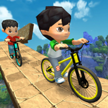 BMX Rider 3D Image