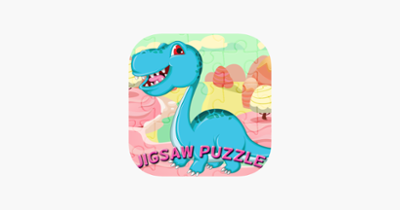 Dinosaur Jigsaw learning easy kids games for 4 yr Image