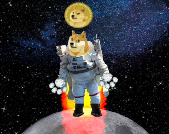 DogeCoin To The Moon & Beyond Game Cover