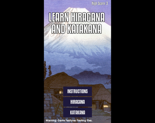 Learn Hiragana and Katakana Game Cover