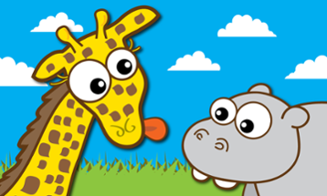 Giraffe's Matching Zoo TV Image