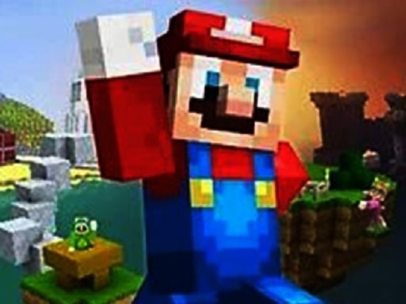 Minecraft Mario Jigsaw Puzzle Game Cover