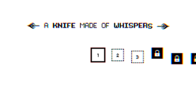 A Knife Made Of Whispers Image