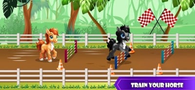 Virtual Stable Horse Care Game Image