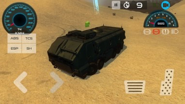 Army Vehicle Military Base Driving Simulation Image