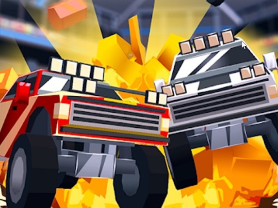 Blocky Driver Cars Demolition Game Cover