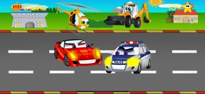 Cars Road Race Kids Game Image