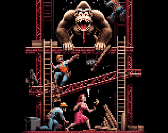 Donkey Kong Arcade Remake Game Cover