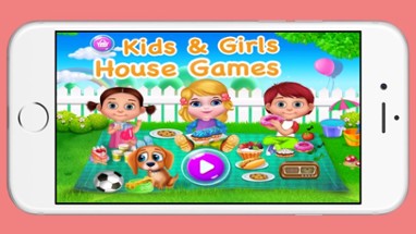 Kids &amp; Girls House Games Fun Image