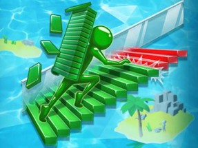 Stair Race 3D Image