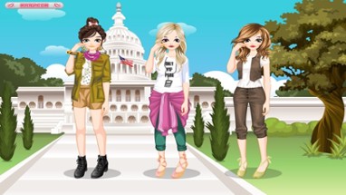 American Girls - Dress up and make up game for kids who love fashion games Image