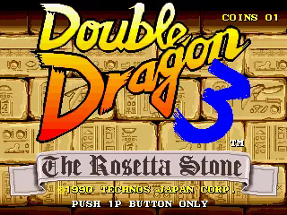 Double Dragon 3 - The Rosetta Stone Image