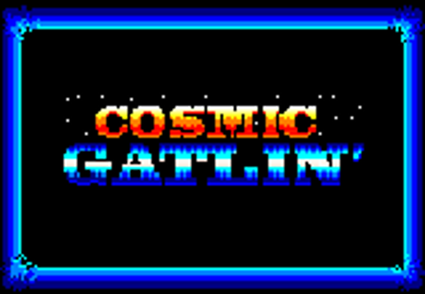 Cosmic Gatlin' Game Cover