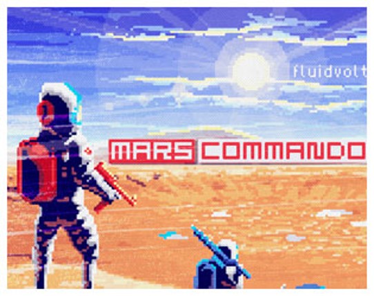 Mars Commando Game Cover