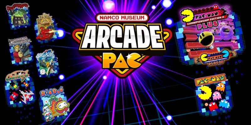 Namco Museum Arcade Pac Game Cover