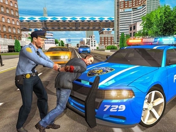 Police Car Chase Game Cover