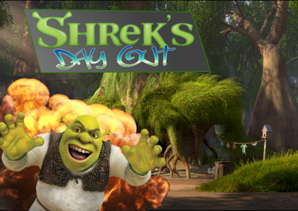 Shrek's Day Out Game Cover