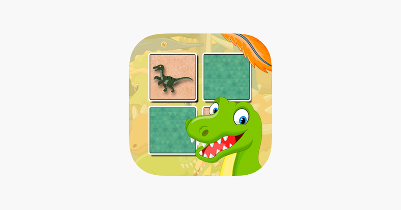 Dinosaurus Find the Pairs Learning &amp; memo Game Game Cover