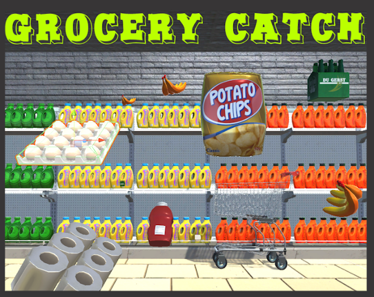Grocery Catch Game Cover